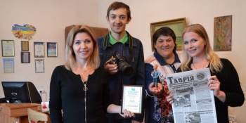 «Навчилися знімати і монтувати за хвилину», – газета «Таврія» змінюється після вебінарів НСЖУ