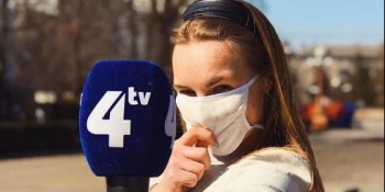 Обличчям кампанії #Журналісти_Важливі стала молода телевізійниця з Тернополя