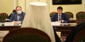 Голова Верховної Ради обговорив із членами Всеукраїнської ради церков Закон «Про медіа»