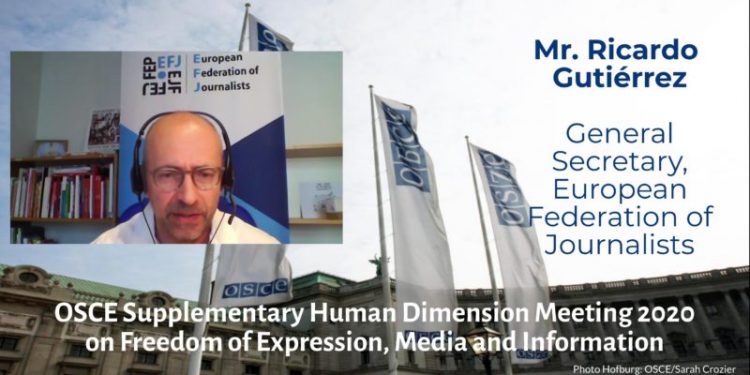 Європейська Федерація Журналістів закликає держави виконувати рішення ОБСЄ з питань безпеки журналістів 17 Європейська Федерація Журналістів закликає держави виконувати рішення ОБСЄ з питань безпеки журналістів