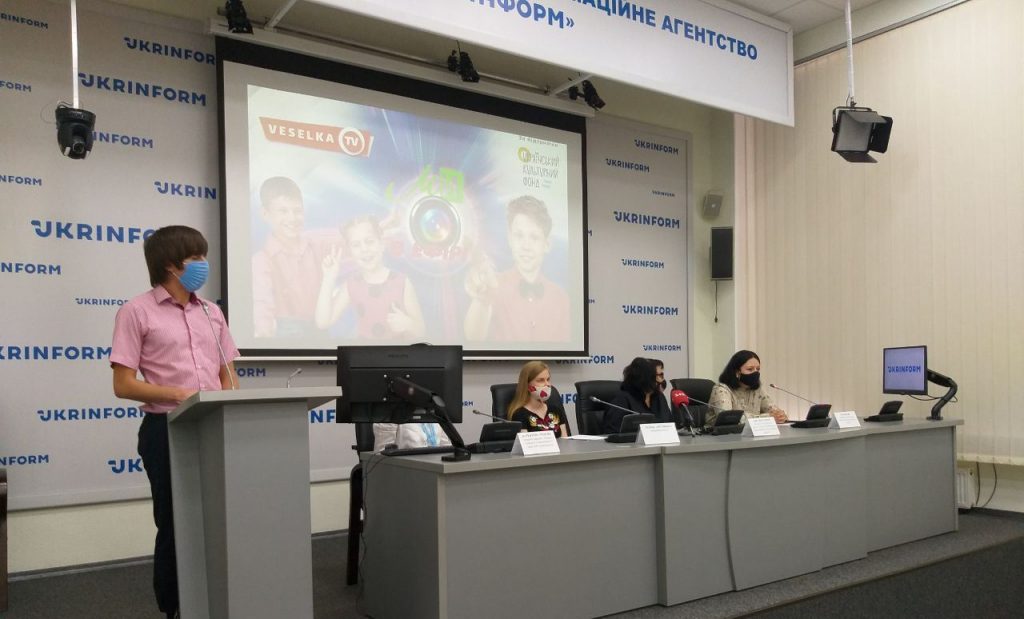 Діти з інвалідністю з різних регіонів України стали телеведучими