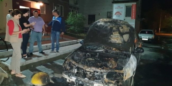 Вночі спалили автомобіль програми журналістських розслідувань «Схеми», який належить водію проєкту