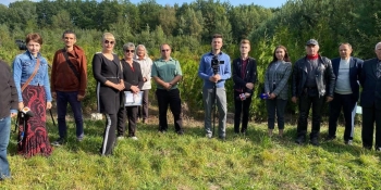 НСЖУ провела заходи на Алеї пам’яті журналістів Прикарпаття