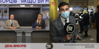 Журналіста «Odesa Live» не пускали на виборчу дільницю