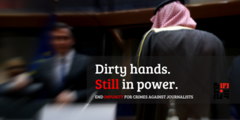 МФЖ запустила щорічну кампанію проти безкарності за злочини проти журналістів
