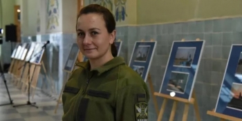 “У кожному фото – моя душа”: у Полтаві презентували фотовиставку офіцерки ЗСУ