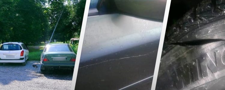 На Житомирщині невідомі пошкодили автомобіль журналіста, справу розслідує поліція