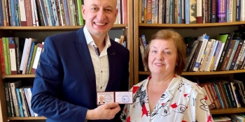 Автор проекту «Відкривай Німеччину» Михайло Малий став членом Національної спілки журналістів України