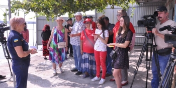 У Запоріжжі проведено майстер-клас для журналістів з надання першої допомоги!