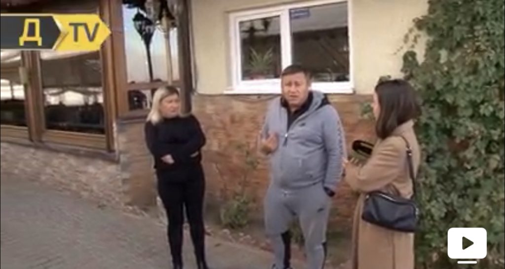 У Одесі підприємець атакував телевізійну знімальну групу