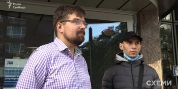 На знімальну групу «Схем» напали, забрали техніку та видалили відео під час інтерв’ю з головою «Укрексімбанку»