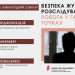 НСЖУ запрошує на міжнародний вебінар щодо безпеки та реалій роботи журналістів в гарячих точках (Анонс) 22 НСЖУ запрошує на міжнародний вебінар щодо безпеки та реалій роботи журналістів в гарячих точках (Анонс)
