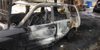 Поліція перекваліфікувала справу про підпал авто журналіста в Ужгороді.