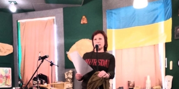 “Музи під час війни не те що не мовчать – їх не заткнеш! Спільна біда об’єднала українців”, – полтавська радіожурналістка Олена Никифоренко