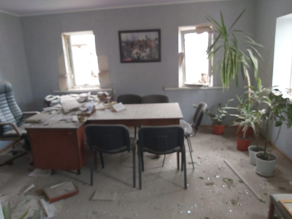 Постраждав Палац творчості в Миколаєві, де щороку відбувається Міжнародний конкурс шкільних медіа
