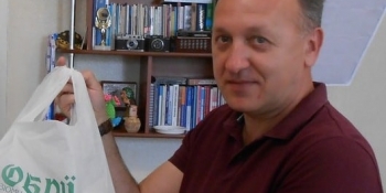 «Вже в окупованому Ізюмі на приміщенні нашої редакції до останнього висів український прапор», – журналіст Костянтин Григоренко про незламний дух харків’ян