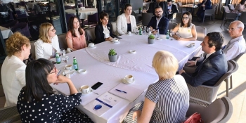 З українськими журналістами зустрівся прем’єр-міністр Косова Альбін Курті