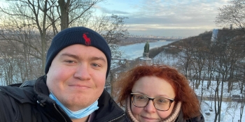 Син загиблої журналістки Оксани Гайдар («Рудої Пані») захищає Україну