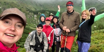 Для журналістів на Прикарпатті організували мандрівку в гори