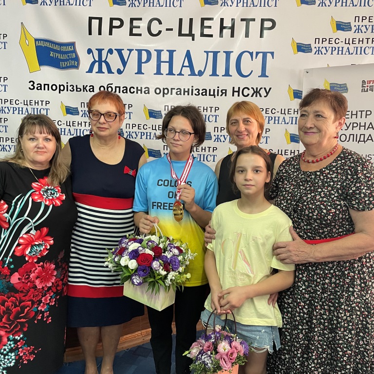 У Запоріжжі журналісти зустрілися з чемпіонкою 1