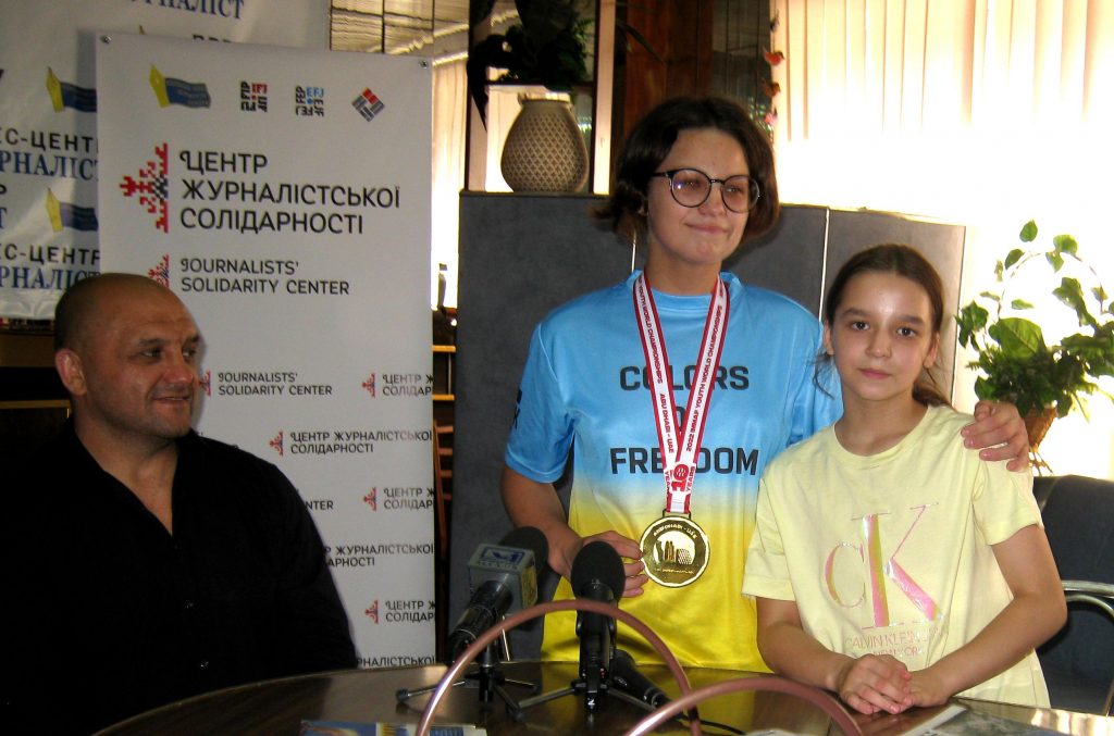 У Запоріжжі журналісти зустрілися з чемпіонкою