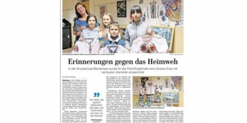 Газета з Бранденбурга «Märkische Allgemeine Zeitung» розповідає про українські куточки в німецьких школах