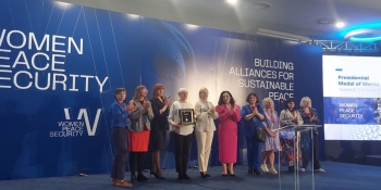 Президентську медаль українським жінкам прийняли в Косові фахові журналістки