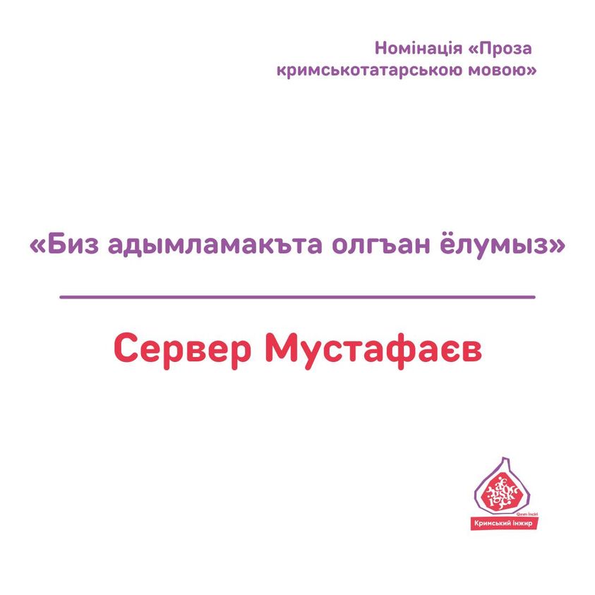 Троє політв’язнів визнані переможцями у спеціальній номінації «Слова свободи» Конкурсу «Кримський інжир» 1