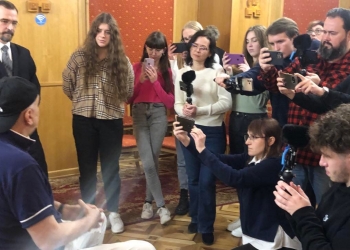 Мобільна журналістика – це просто.  Норвезькі медійники провели воркшоп для українських колег