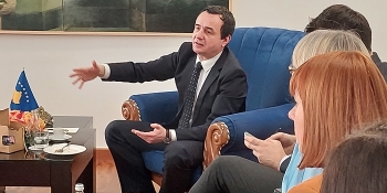 Вияв солідарності з Україною: зустріч у резиденції прем’єр-міністра Косова Альбіна Курті