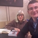 NUJU President Sergiy Tomilenko presents Rebecca Harms with a book by journalist she helped free from Russian prison 22 Голова НСЖУ Сергій Томіленко подарував Ребецці Гармс книгу журналіста, якого вона допомогла визволити з російської в’язниці