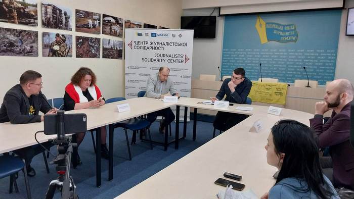 Roundtable dedicated to independent Belarusian media takes place at NUJU 2