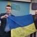 Defense Forces soldiers present NUJU with a signed state flag 22 У НСЖУ пройшов круглий стіл, присвячений незалежним білоруським медіа