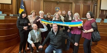 Різдвяні зустрічі у Приштині пройшли під знаком солідарності журналістів Косова й України