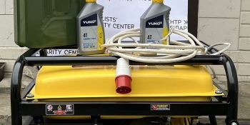 Дніпровський Центр журналістської солідарності НСЖУ отримав генератор електроструму
