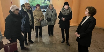 Журналісти-переселенці психологічно розвантажились у краєзнавчому музеї Запоріжжя