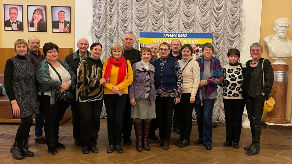 У Запоріжжі журналістів-переселенців познайомили з «Королями свінгу»