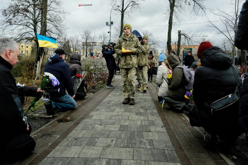 У Києві провели в останню путь журналіста-воїна Андрія Загоруйка 1