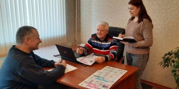 За сприяння НСЖУ на Харківщині вийшов друком номер «незламної» газети – «Зміївського кур’єру»