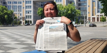 Журналістка Лариса Гнатченко: «У такий собі газетці «Харьков Z» писали – Зеленського немає, України не існує»