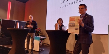 «Допоможіть українським медіа стати стійкішими!» – керівники НСЖУ стали гостями конгресу норвезьких журналістів