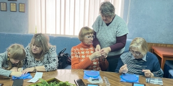 У Запоріжжі для журналістів провели майстер-клас із вишивки