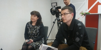 «Допоки окупант в Україні – мусимо писати про війну», – Сергій Томіленко в Черкасах зустрівся з активом обласної організації НСЖУ