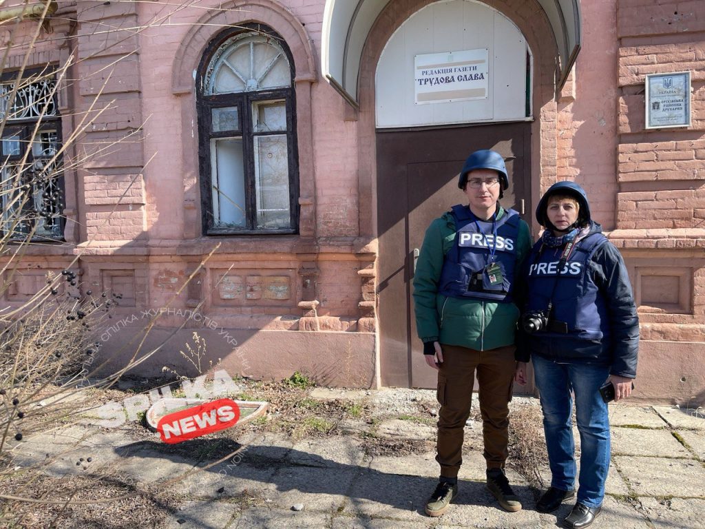 «Отримувати новини з України – надзвичайно важливо!»: голова НСЖУ Сергій Томіленко відвідав прифронтовий Оріхів