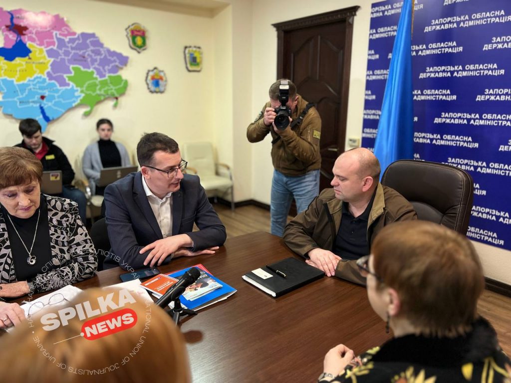 «Важливо донести правдиву інформацію до жителів прифронтових територій», – Сергій Томіленко в Запоріжжі
