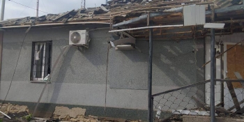 Унаслідок обстрілу постраждала редакція газети «Маяк» у Бериславі на Херсонщині