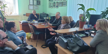 “Despite the problems of wartime, life in the media environment of the Rivne Region does not stop,” Dmytro Tarasiuk, the Head of the NUJU regional organization