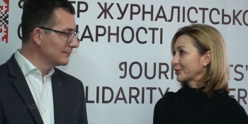 «Хочу Вас обійняти», – мелітопольська журналістка Світлана Залізецька подякувала команді НСЖУ за підтримку