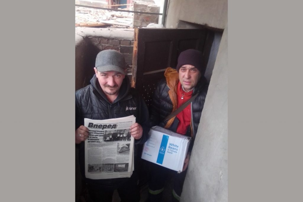 Бахмутську газету «Вперед» і далі читають у місті-фортеці