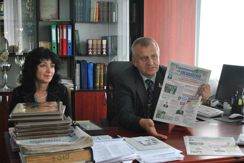 "Despite the problems of wartime, life in the media environment of the Rivne Region does not stop," Dmytro Tarasiuk, the Head of the NUJU regional organization 1